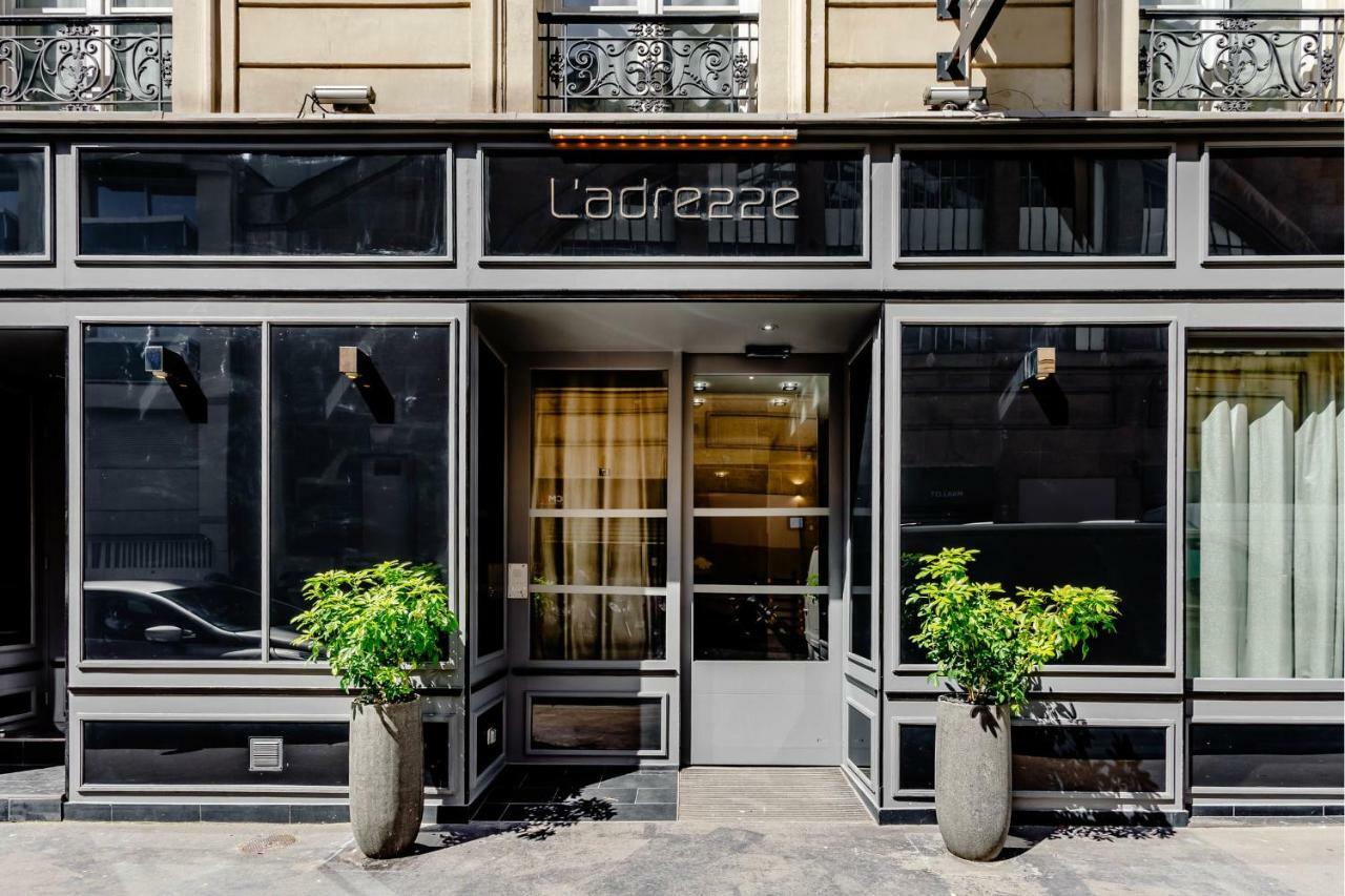 L'Adresse Hotel Paris Exterior foto